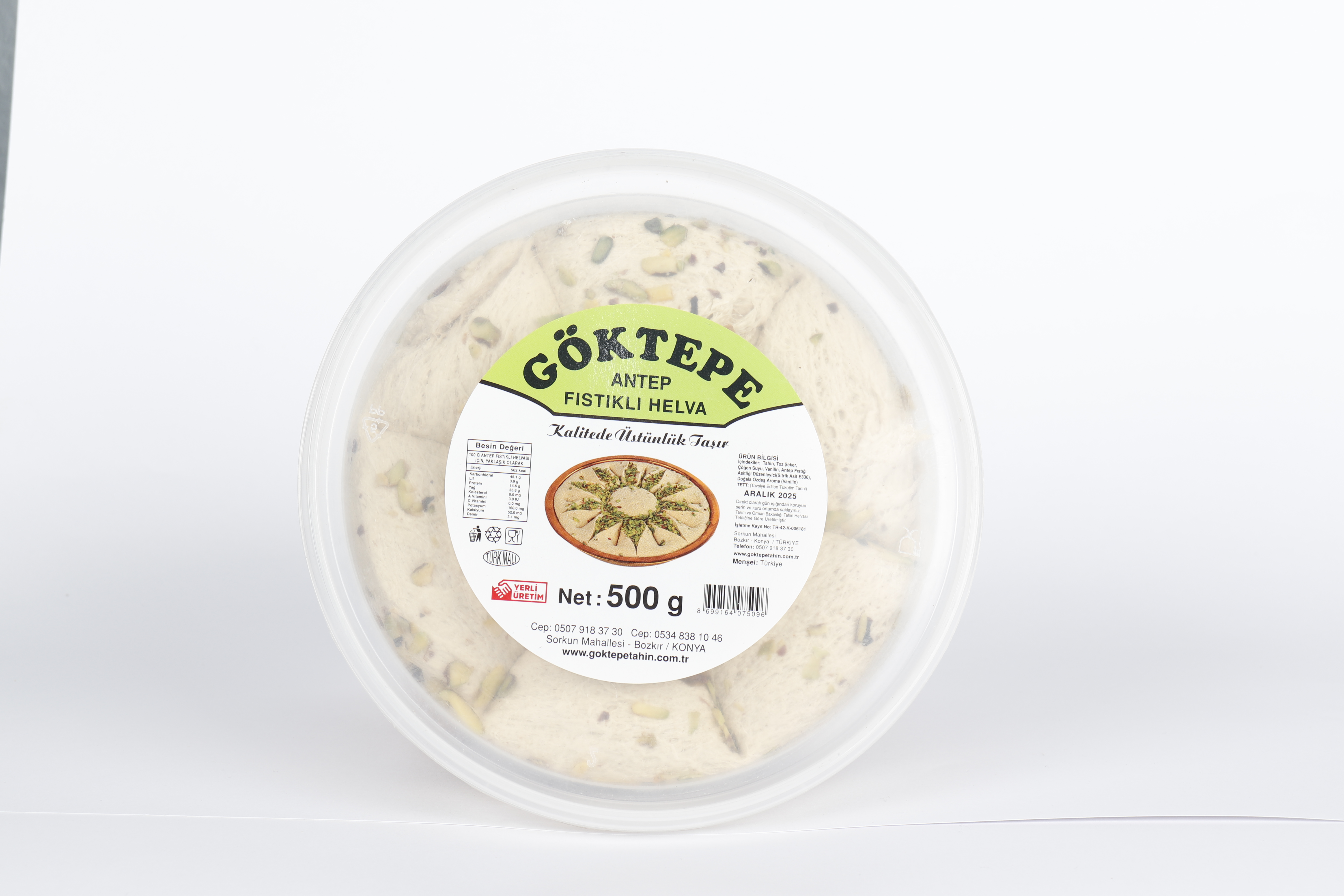 Göktepe%20fıstıklı%20Tahinli%20Helva%20500g