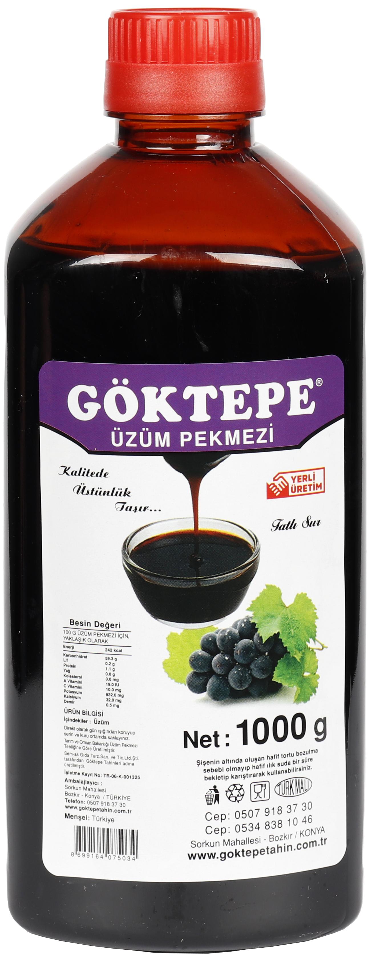 Göktepe%20Üzüm%20Pekmezi%20Plastik%20Kutu%20800g